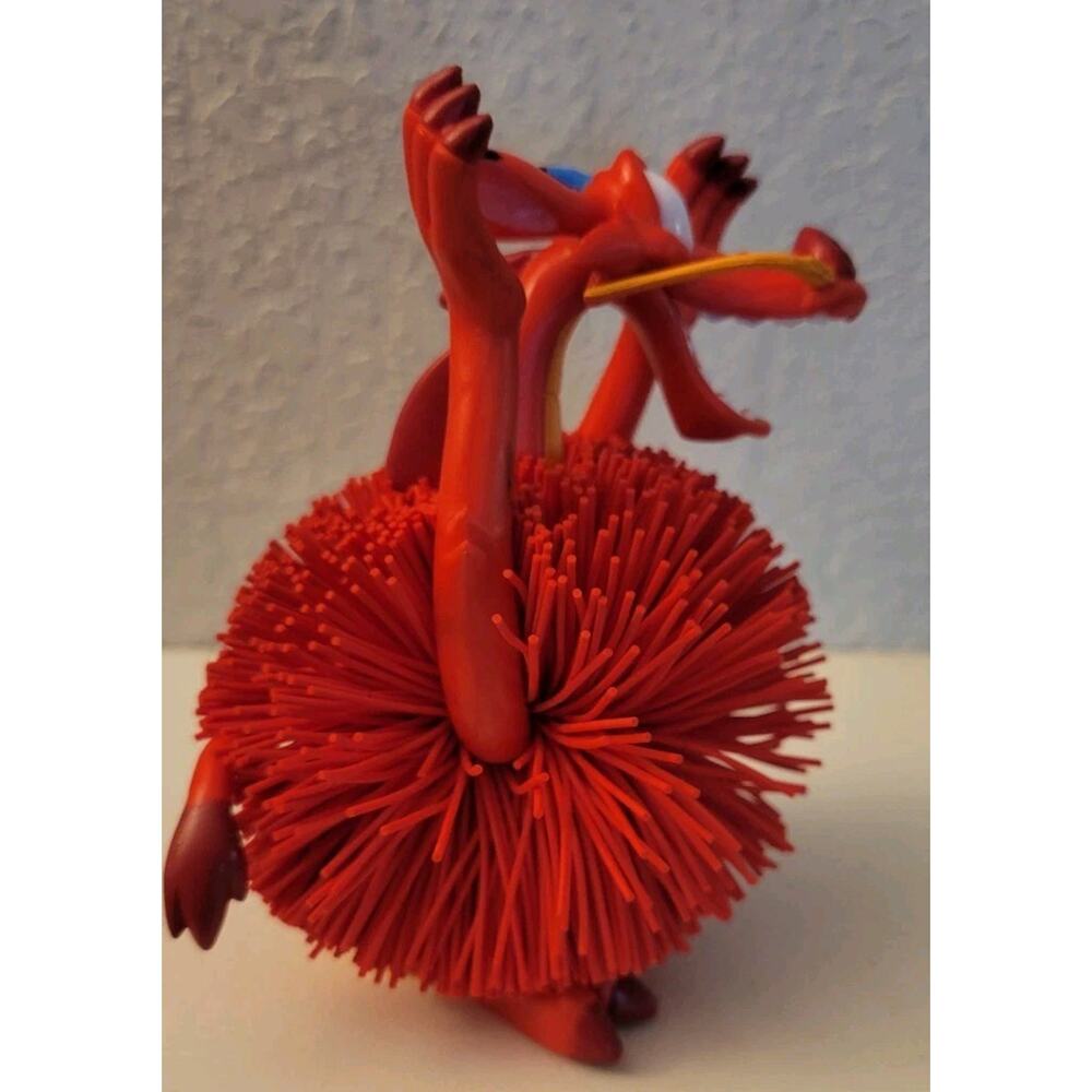 Koosh Balls Toys (Set of 2) 1998 Godzilla T-Rex 1998 Mushu Dragon - Picture 5 of 16